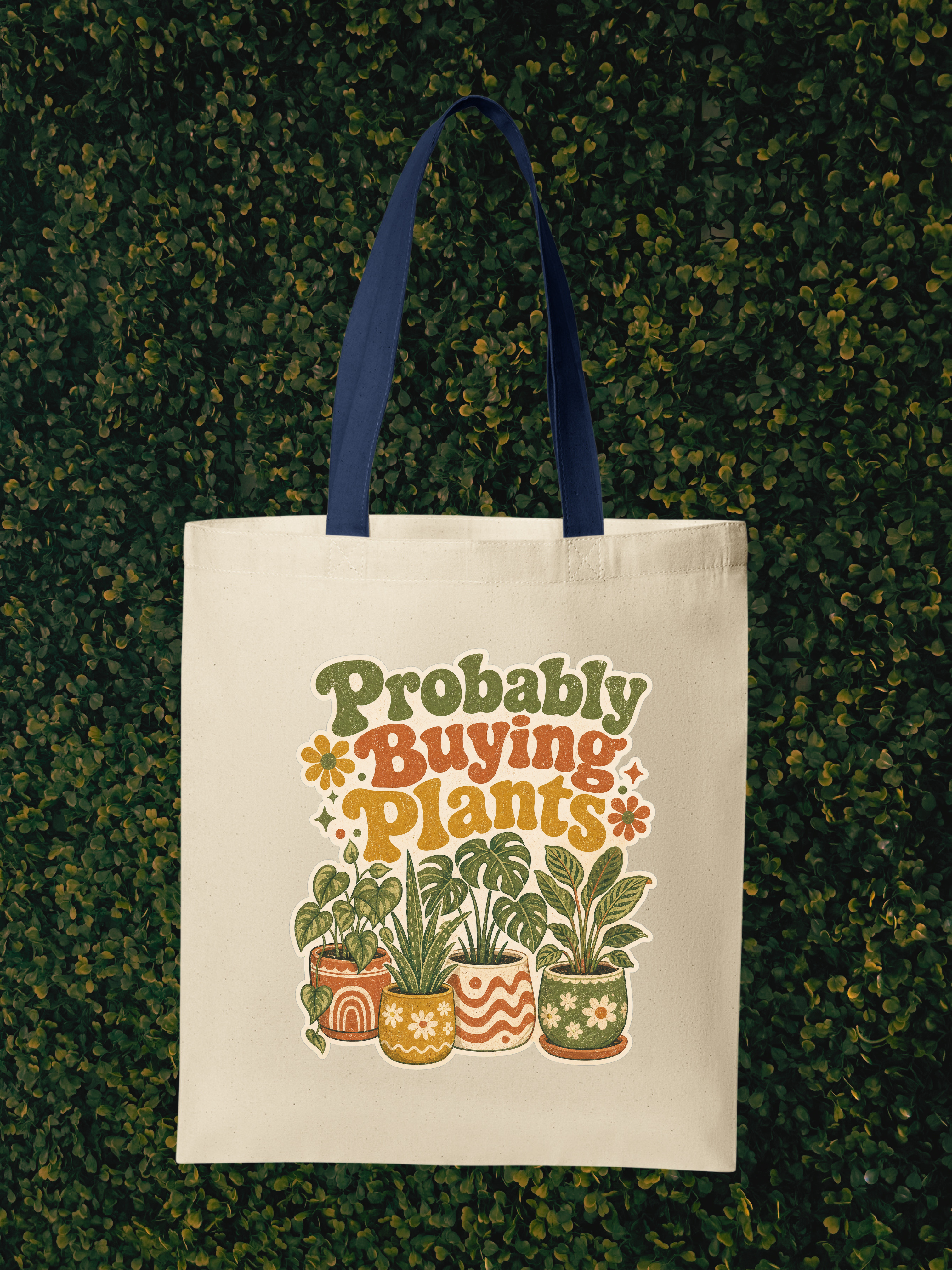 Probably Buying Plants
