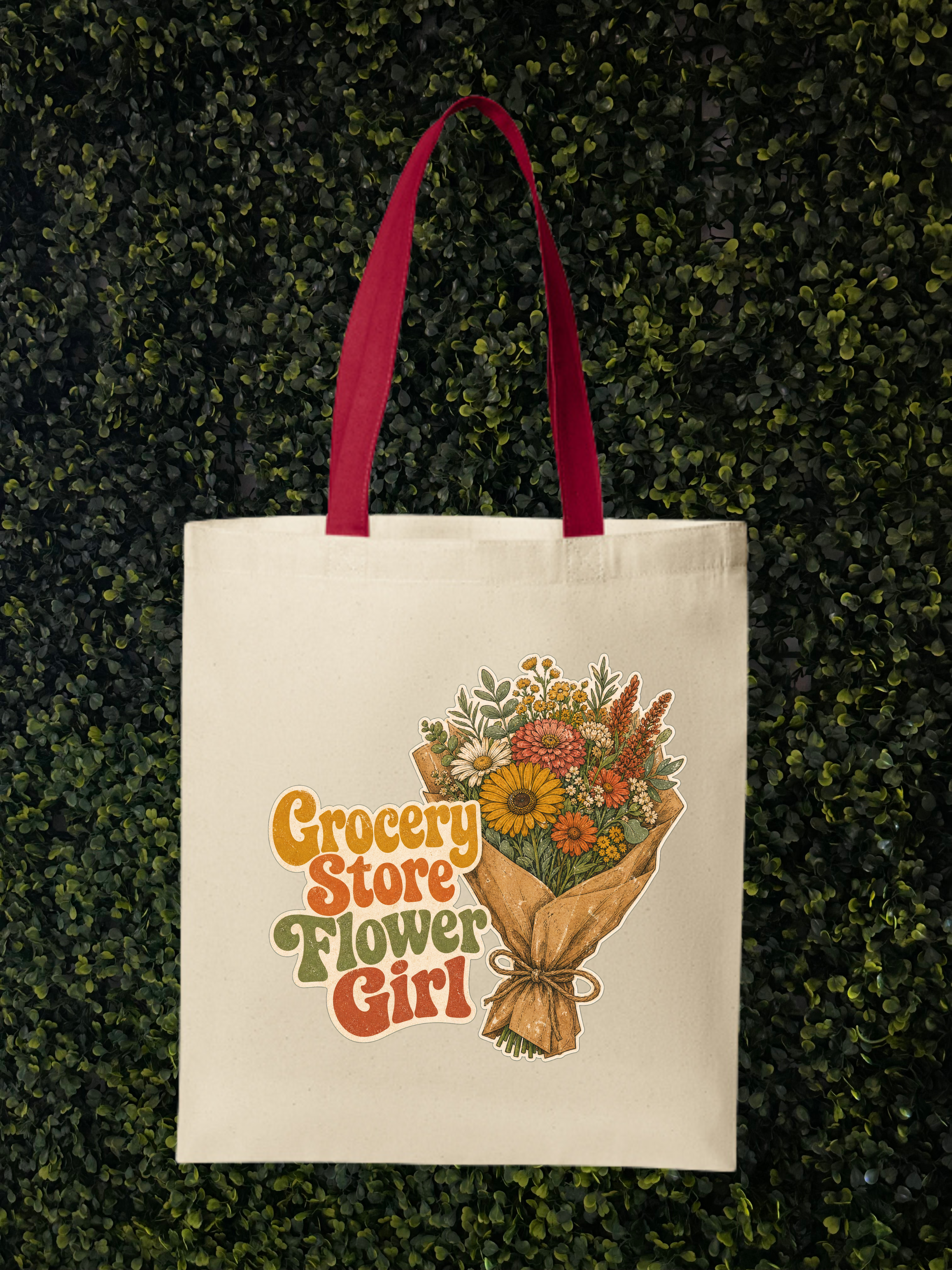 Grocery Store Flower Girl