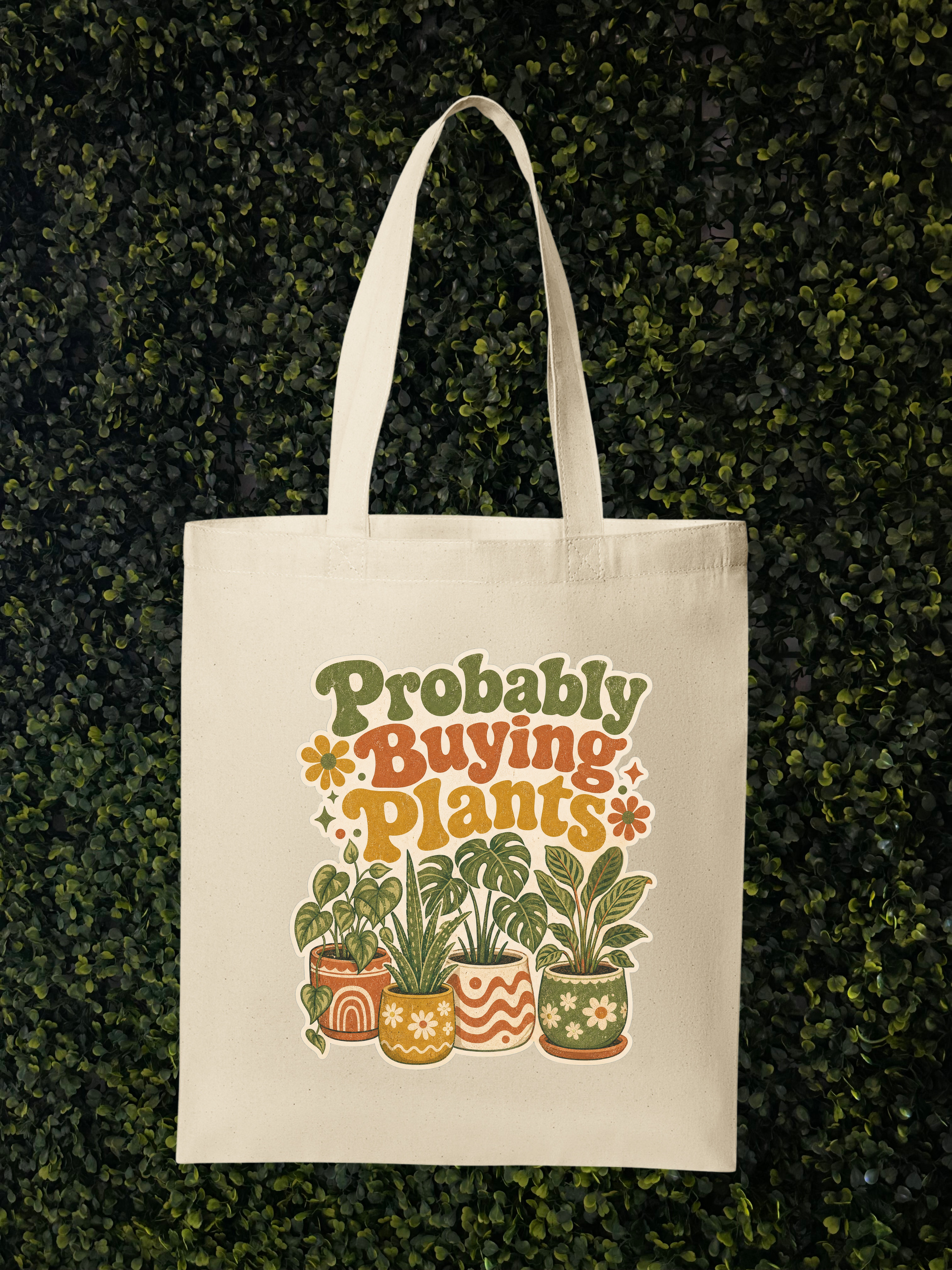 Probably Buying Plants