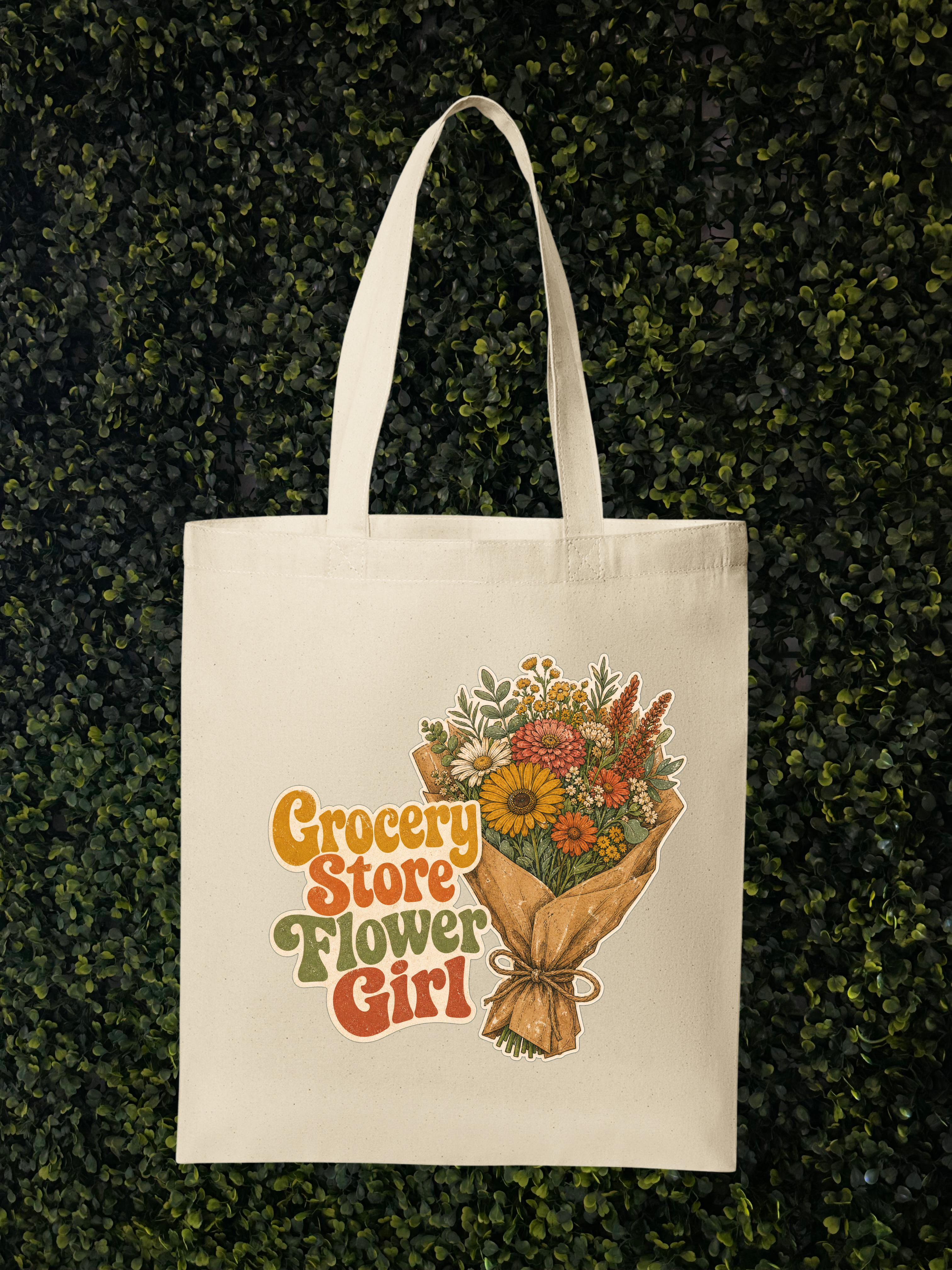 Grocery Store Flower Girl