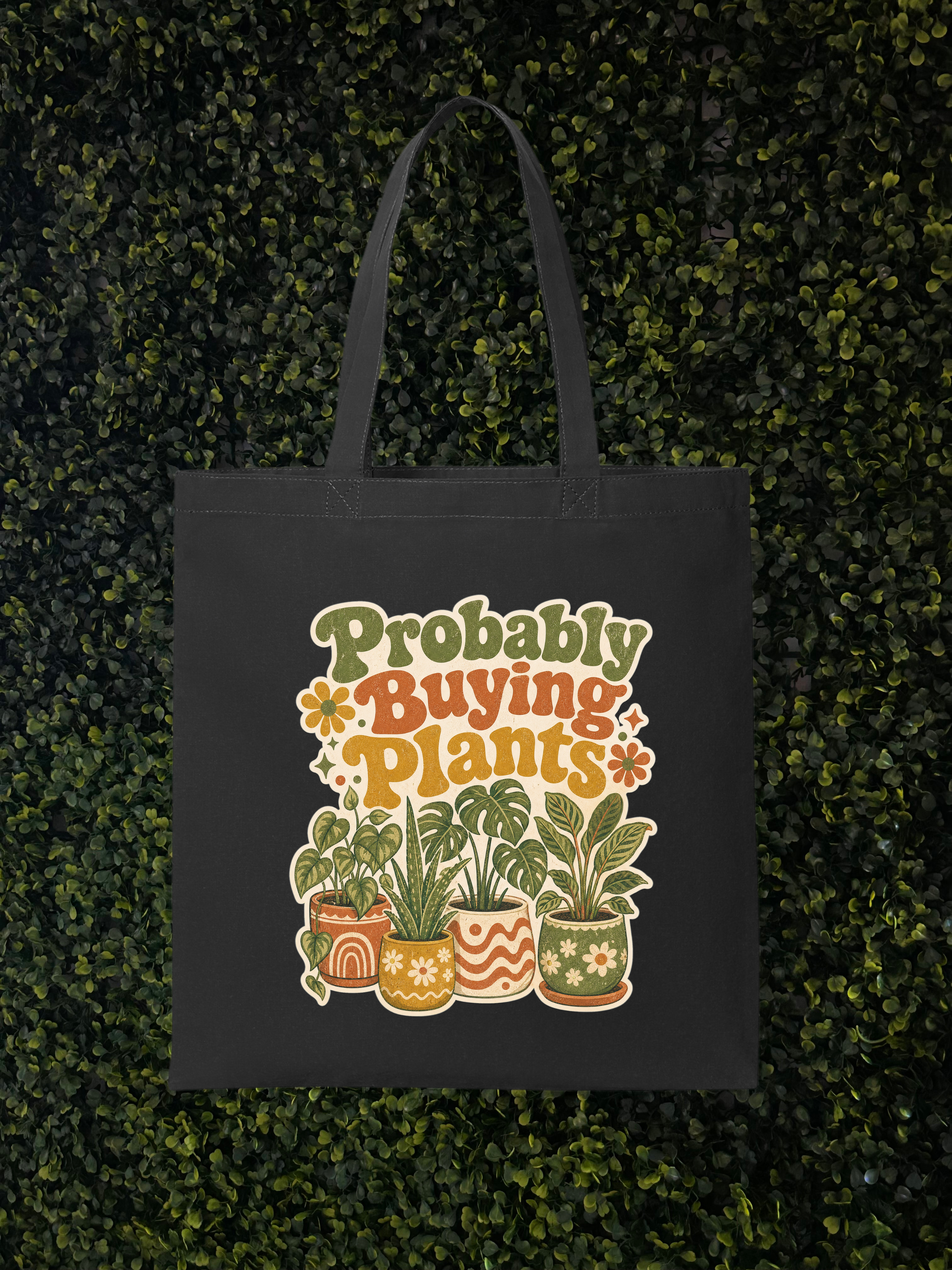 Probably Buying Plants