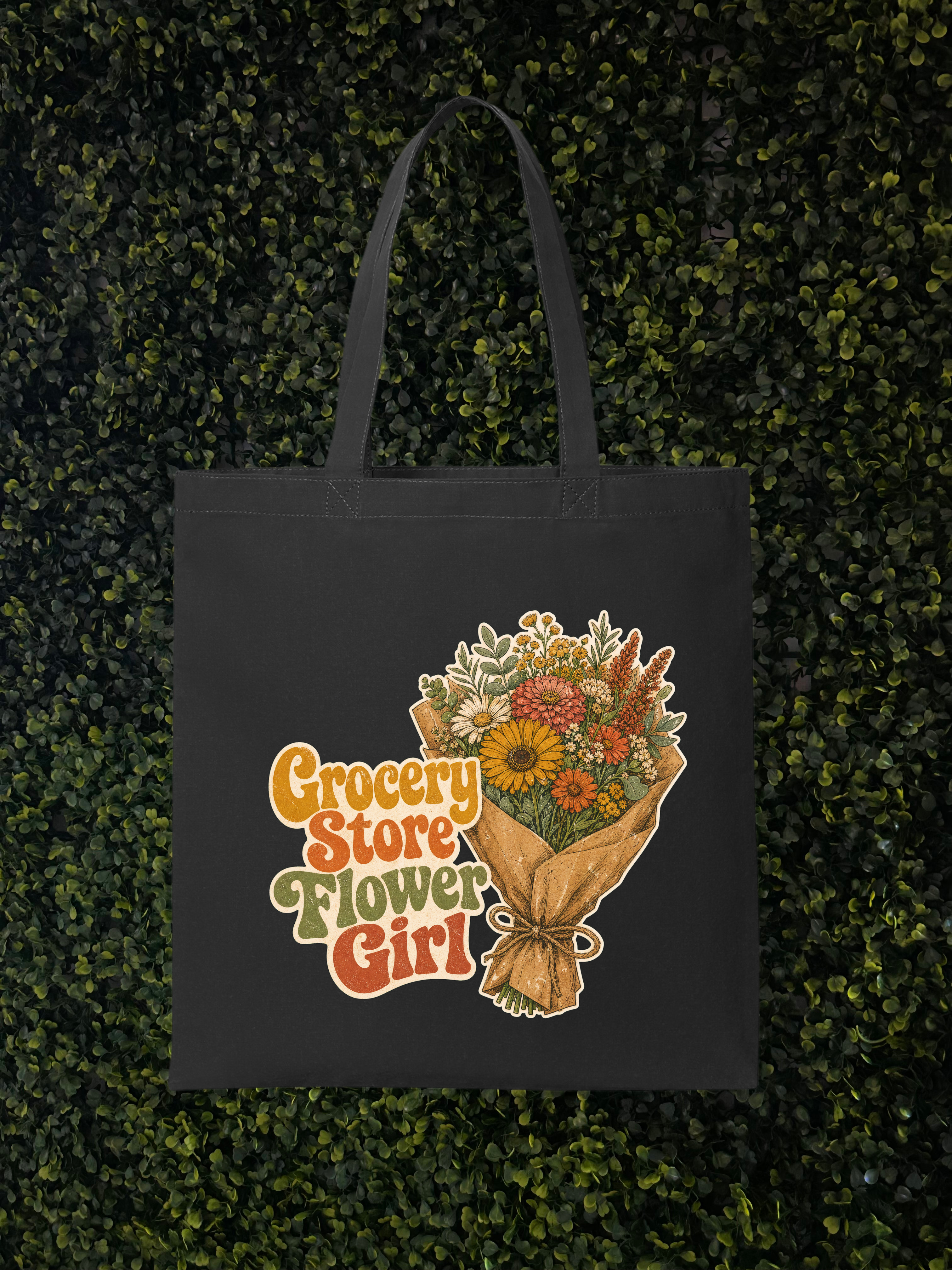 Grocery Store Flower Girl