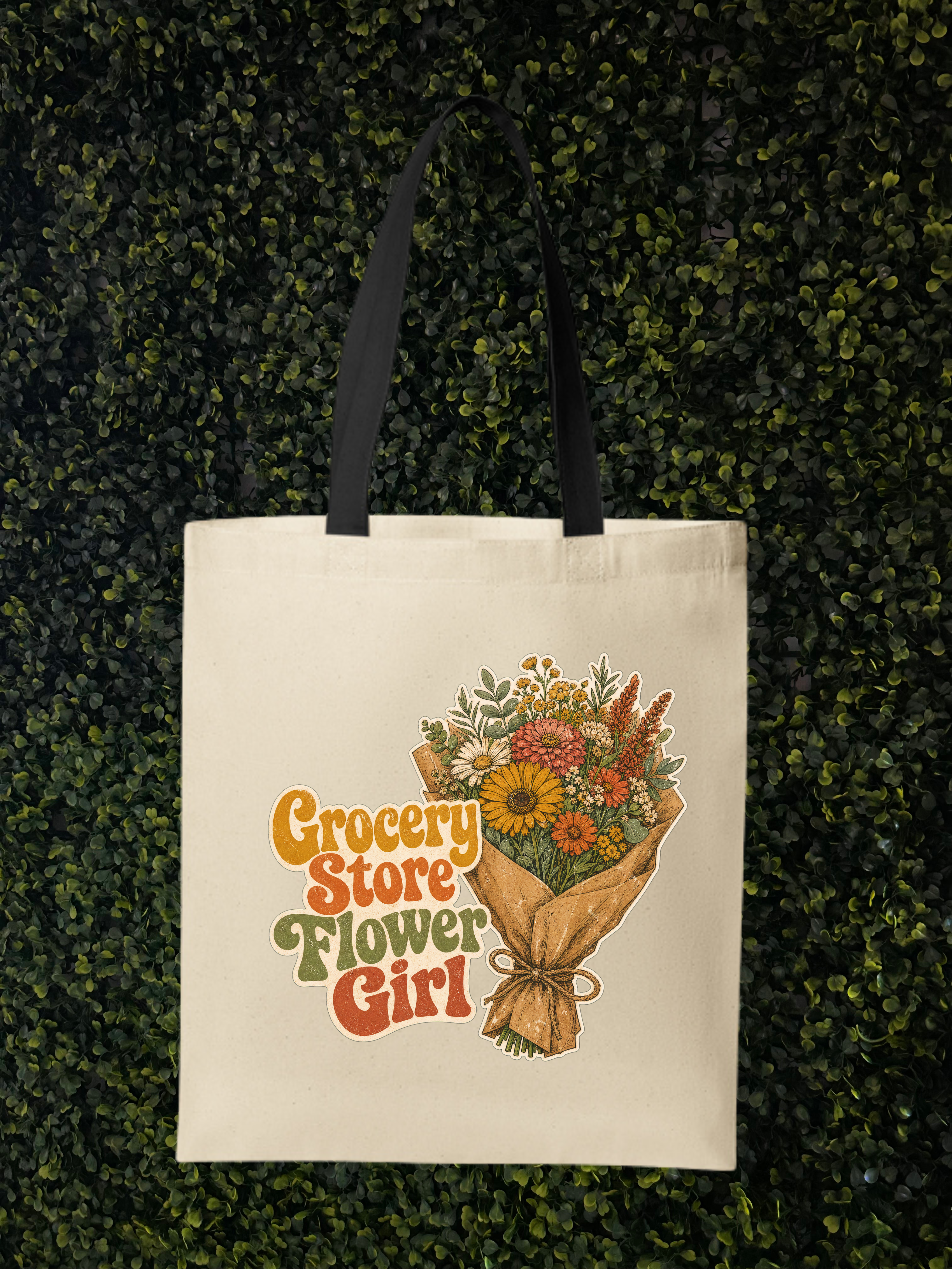 Grocery Store Flower Girl
