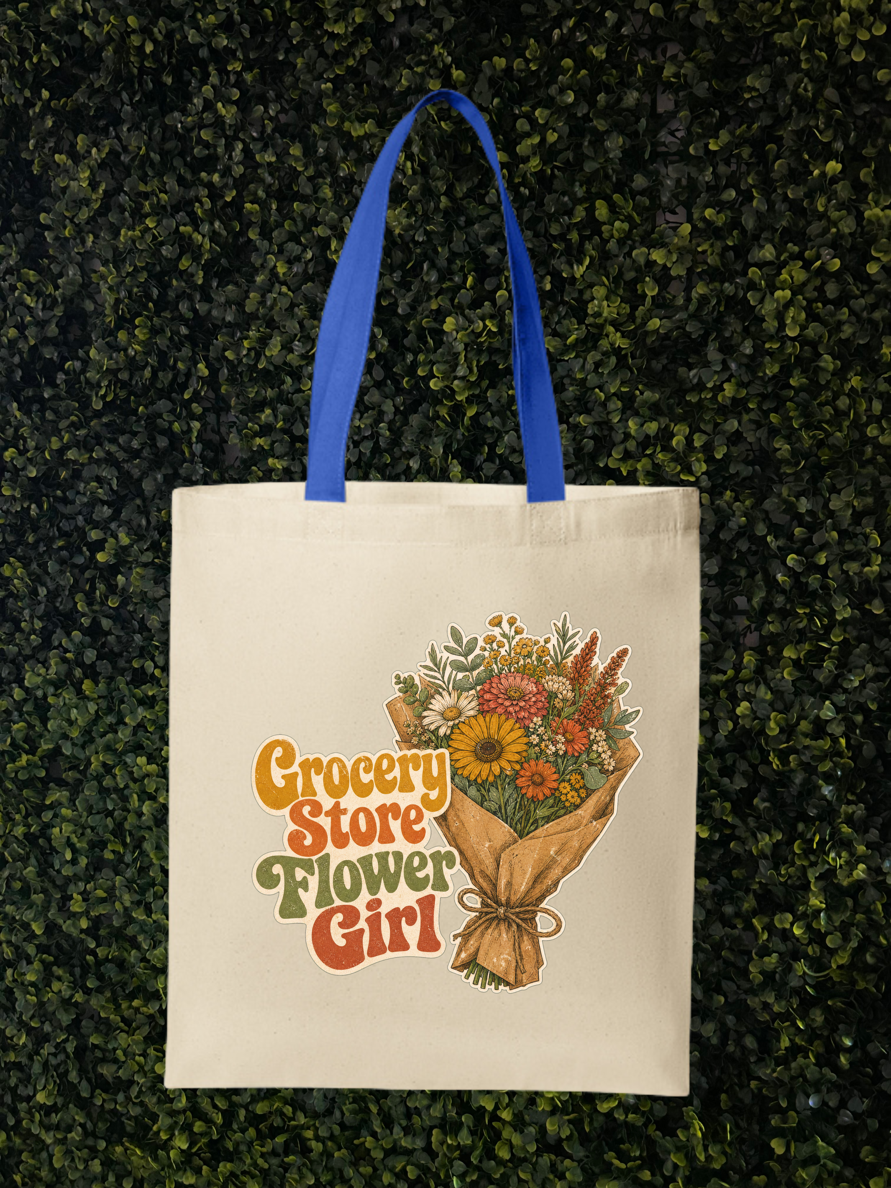 Grocery Store Flower Girl