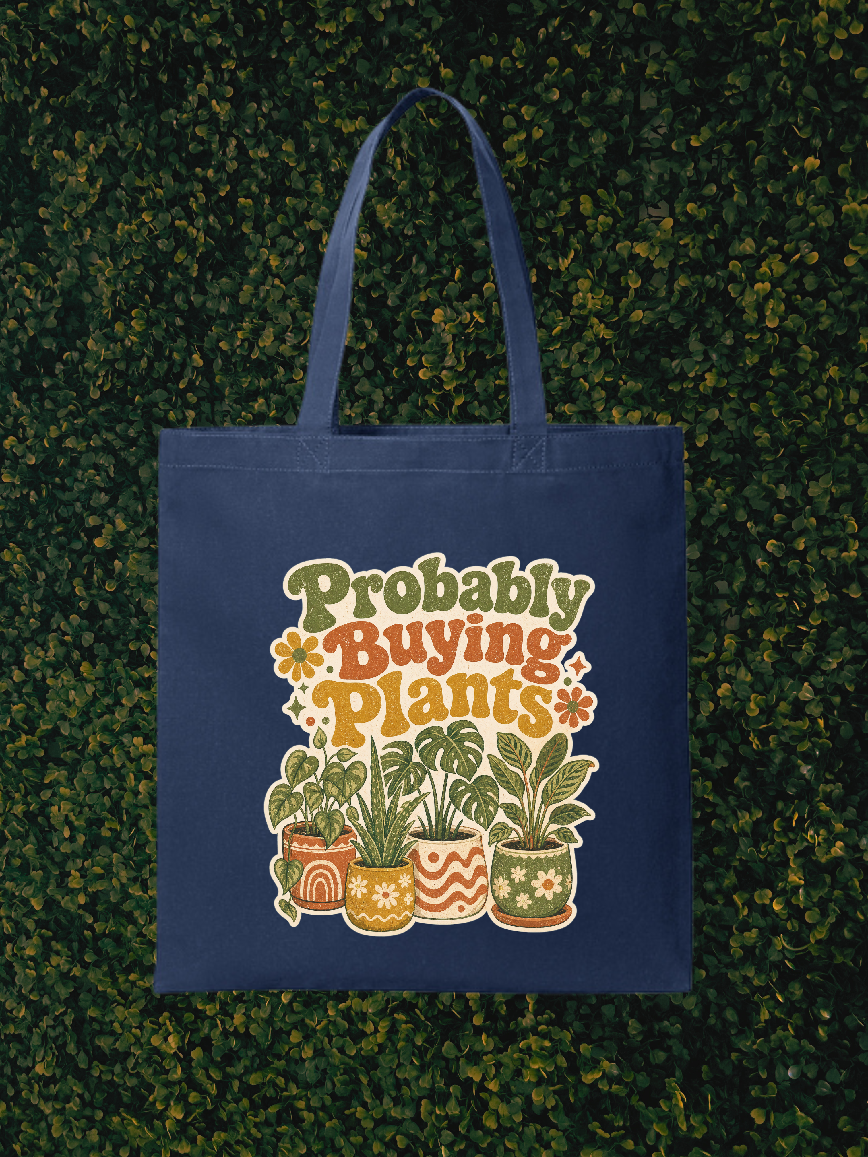 Probably Buying Plants