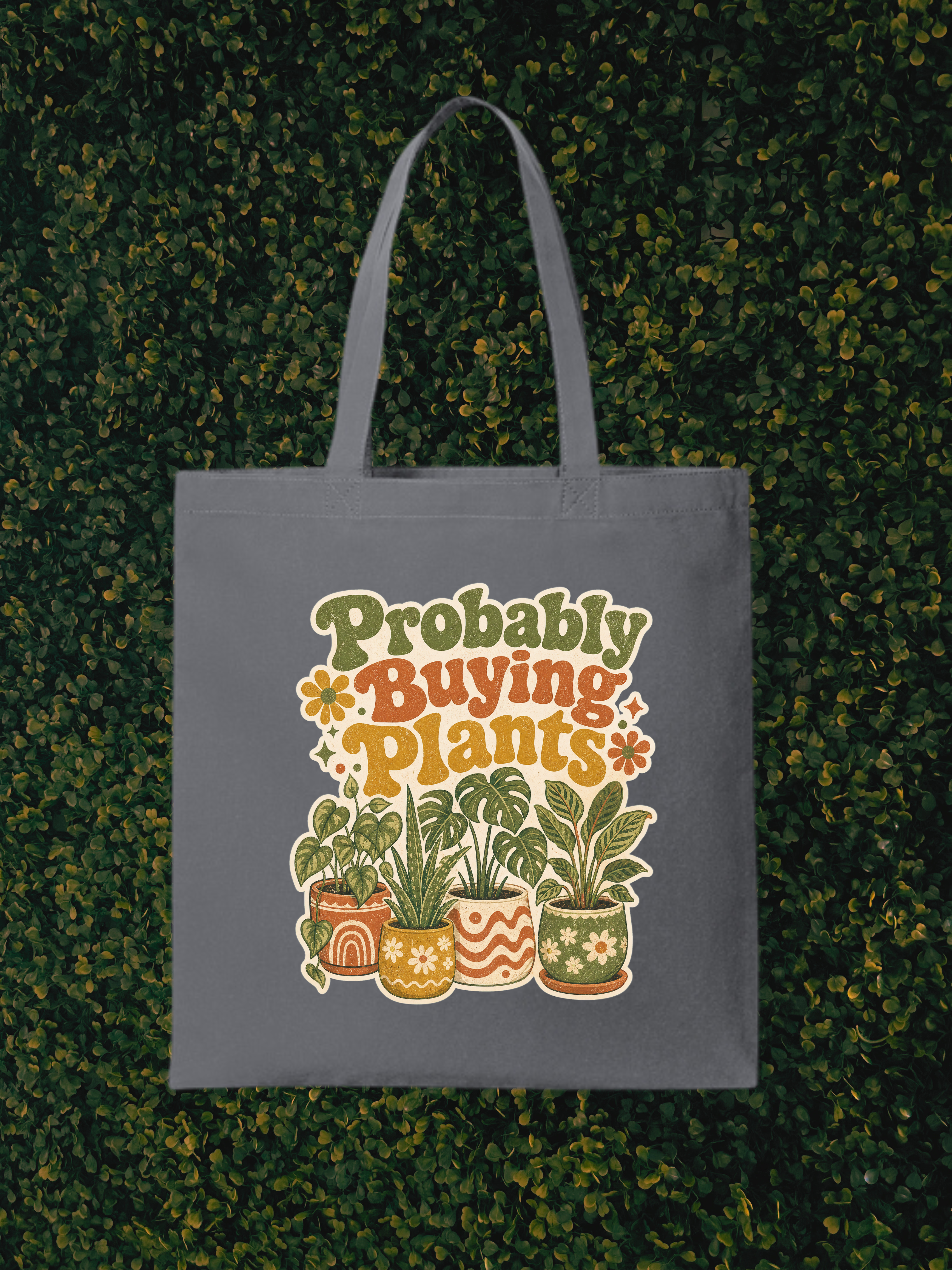Probably Buying Plants