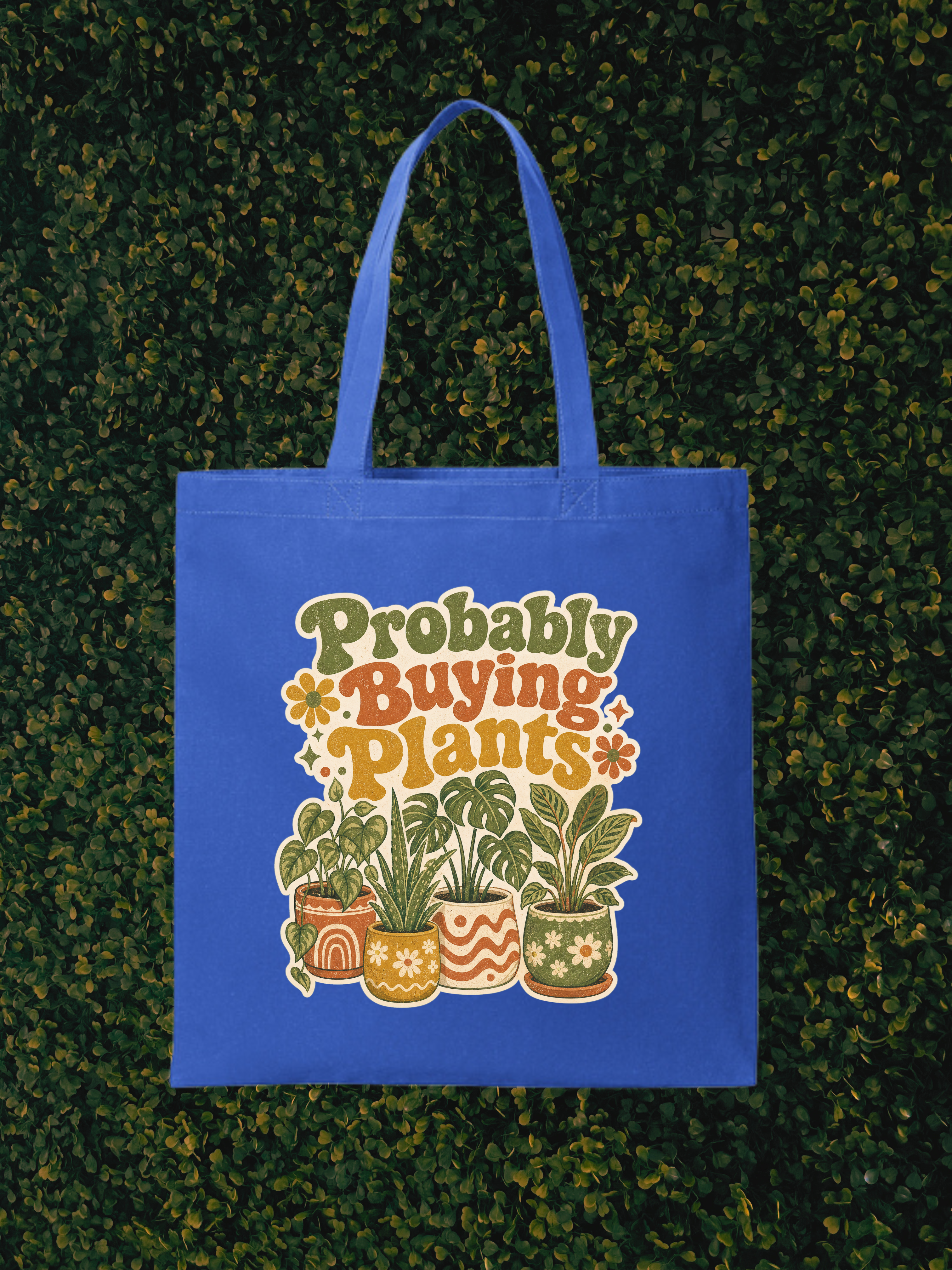 Probably Buying Plants